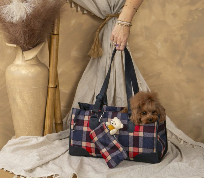 Bolso Mokka Tartan de Ferribiella - Imagen 2