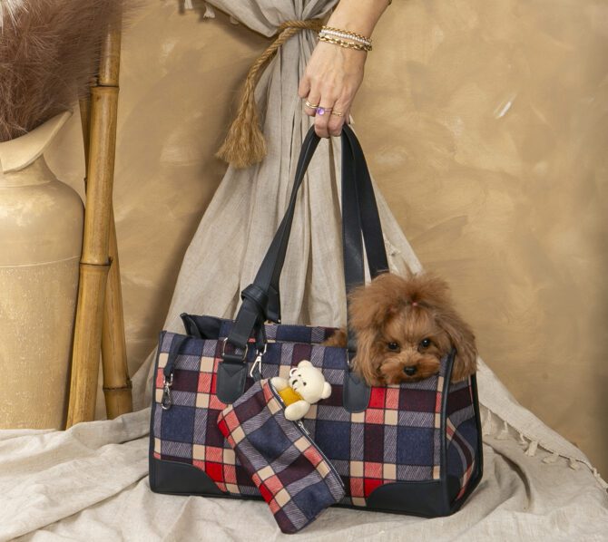 Bolso Mokka Tartan de Ferribiella - Imagen 3