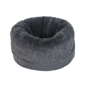 cama saco con textura de peluche para perros de talla pequeña salvaterra de magos criadores de caniches toy rojo, caniches mini toy rojo y cavalier