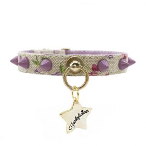 Collar Punk Provenza de Funkylicious para perros de talla pequeña