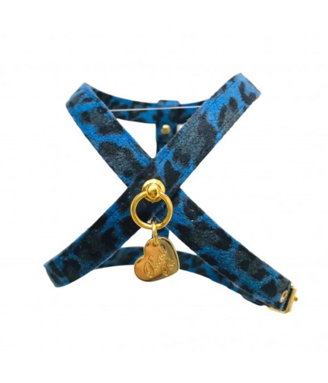 Arnes Leopard Blue de Piccoli Pets - Imagen 1