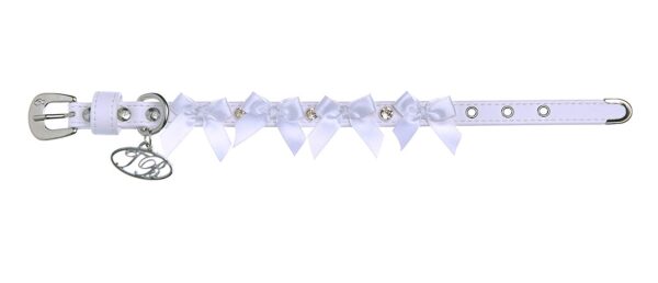Collar Blanco Lazos Trilly Tutti Brilli - Imagen 1