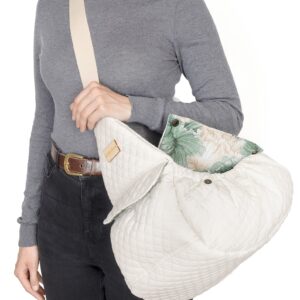 Bolso Bandolera Bianca de Muffin and Berry. portabebe de muffinandberry para caniche toy. bolso bandolera de caniche toy