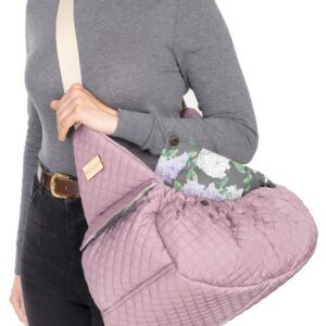 Bolso Bandolera Samara de Muffin and Berry. bolso de paseo para caniche toy. portabebe para caniche toy