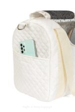 Bolso Sophie de Muffin and Berry. Bolso para caniche toy avion. bolso para caniche toy.