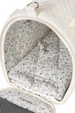 Bolso Sophie de Muffin and Berry. bolso para caniche toy de muffinandberry. bolso de paseo