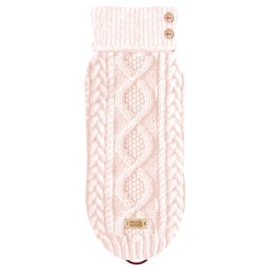 Jersey Irvin rosa de milk and pepper. ropa para perro de milk&pepper. jersey para caniche toy. abrigo para caniche toy