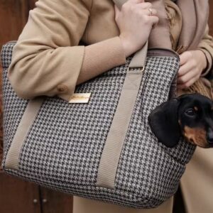 Bolso Jacqueline de Muffin And Berry. salvaterra de magos caniches toy. bolso de paseo de muffin & Berry. bolso de paseo para caniche toy