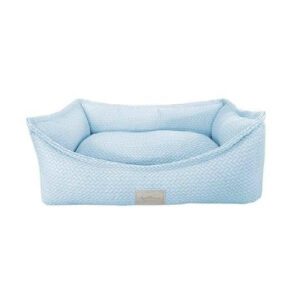 Cama-Positano-Mako-de-AntePrima-color-Azul-claro-Cama-de-calidad-para-perros-las-mejores-camas-para-caniches-Cama-Anteprima-Salvaterra