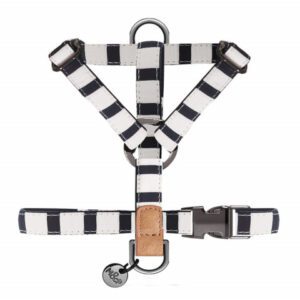 Conjunto de Arnes y Correa Naval de Milk and Pepper. ropa canina de Milk&pepper. arnes de milk and pepper