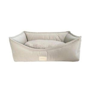 Cama-Positano-Trinity-de-AntePrima-color-Beige-Cama-de-calidad-para-perros-las-mejores-camas-para-caniches-Cama-Anteprima-Salvaterra.