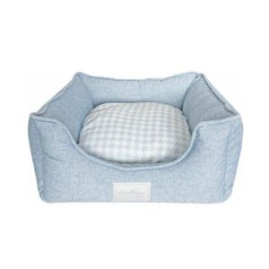 Cama-Yolande-PDP-de-AntePrima-color-Azul-Claro-Cama-de-calidad-para-perros-las-mejores-camas-para-caniches-Cama-Anteprima-Salvaterra