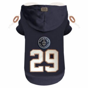 Sudadera Hoody de Milk and pepper. Ropa de invierno de Milk&pepper. ropa para caniche toy