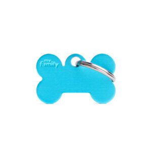 Chapa-para-personalizar-con-el-nombre-de-tu-perro-de-Salvaterra-de-Magos-Chapa-color-azul-celeste-en-forma-de-hueso-Salvaterra-de-Magos