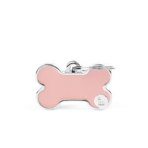 Chapa-para-personalizar-con-el-nombre-de-tu-perro-de-Salvaterra-de-Magos-Chapa-color-turquesa-en-forma-de-hueso-Salvaterra-de-Magos