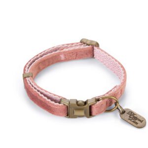 Collar-de-color-rosa-disenado-por-Lotte-Velura-de-Salvaterra-de-Magos-collar-para-caniches-de-Salvaterra-de-Magos
