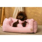 Cama Salvaterra Desenfundable de Vichy rosa - Imagen 2