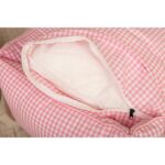 Cama Salvaterra Desenfundable de Vichy rosa - Imagen 5