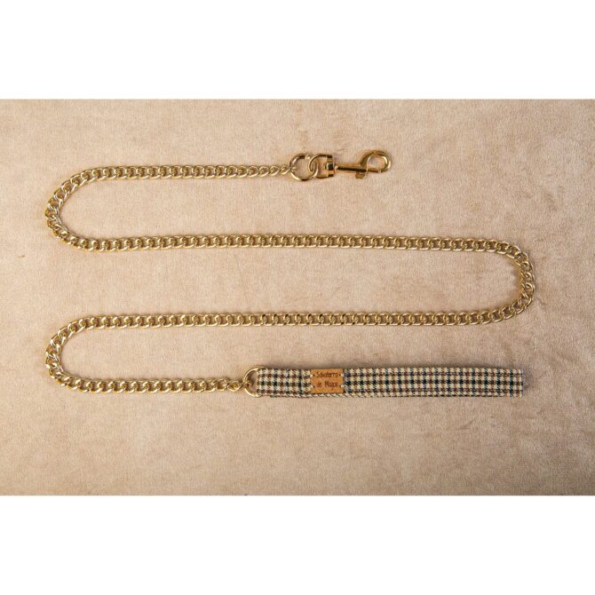 correa ayzen cadena de salvaterra de magos Conjunto Salvaterra de Arnes y Correa Ayzen Marron - Imagen 8