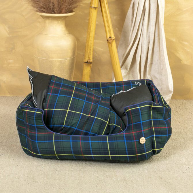 Cama Salvaterra Desenfundable Escoces Azul - Imagen 4