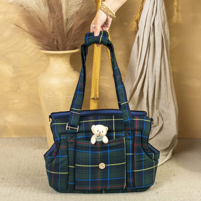 Bolso 2 en 1 Escoces Azul de Salvaterra de Magos - Imagen 3